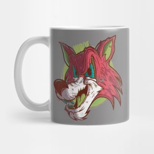 WOLF CARTOONS Design T-shirt STICKERS CASES MUGS WALL ART NOTEBOOKS PILLOWS TOTES TAPESTRIES PINS MAGNETS MASKS T-Shirt Mug